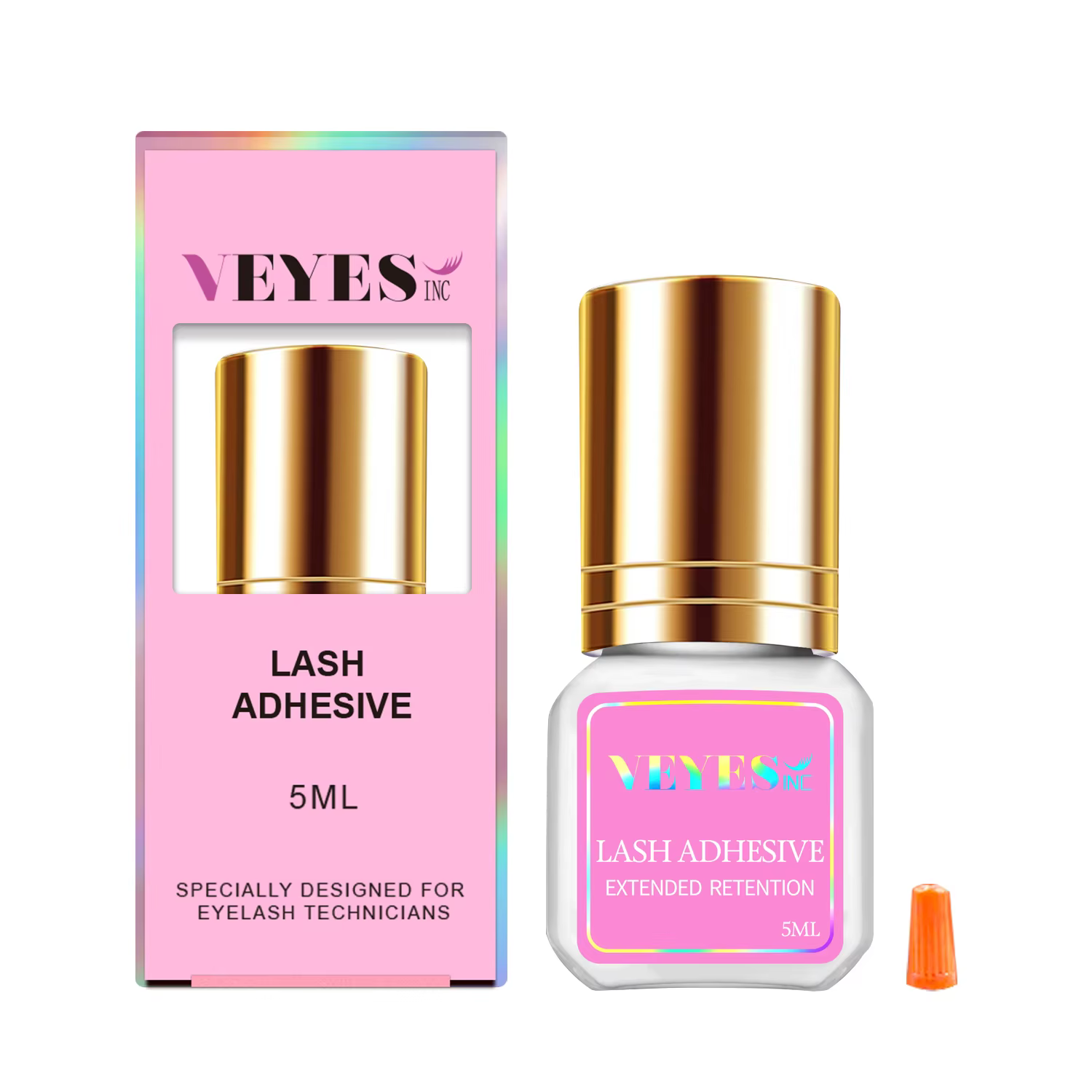 Veyes Inc 5ml colle pour Extensions de cils Veyelash 1-2 secondes adhésif pour cils à séchage rapide