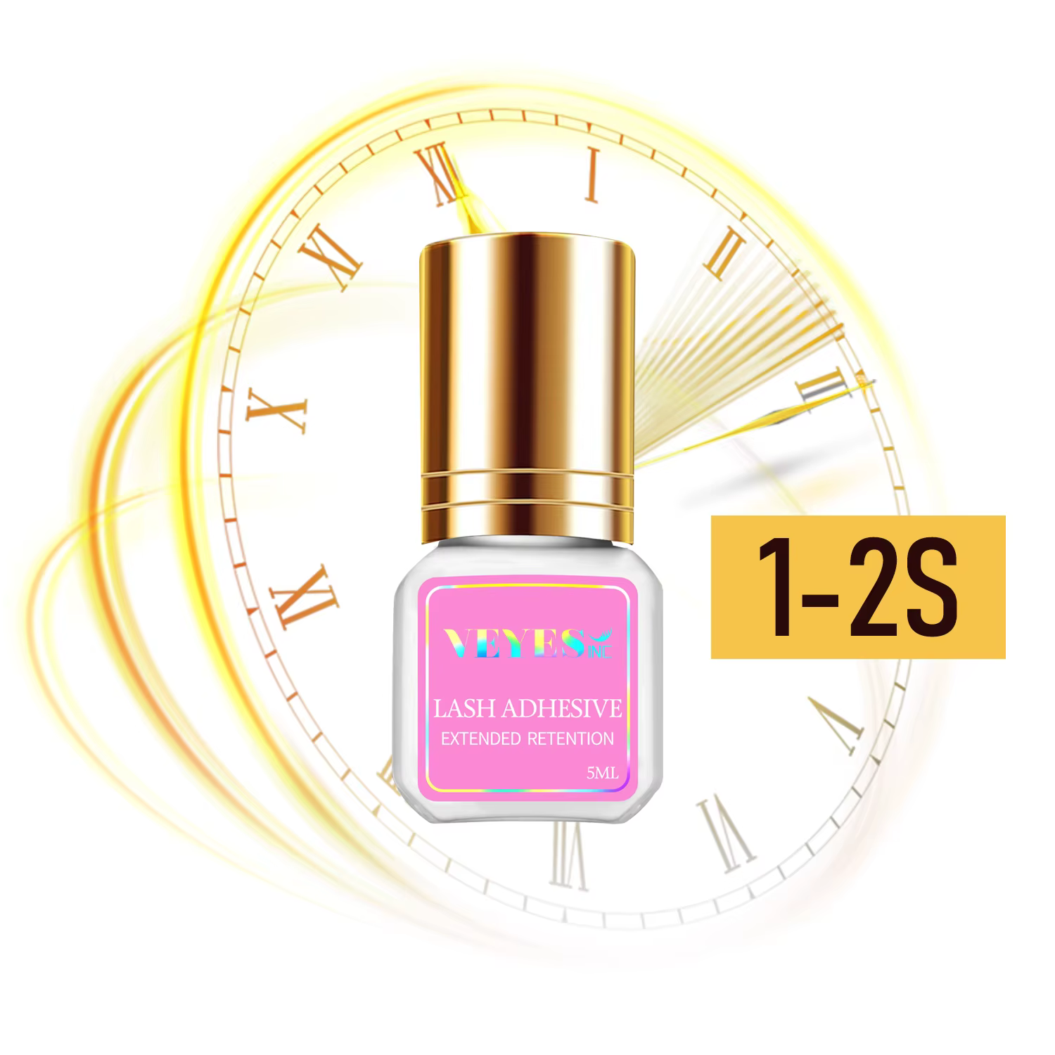 Veyes Inc 5ml colle pour Extensions de cils Veyelash 1-2 secondes adhésif pour cils à séchage rapide