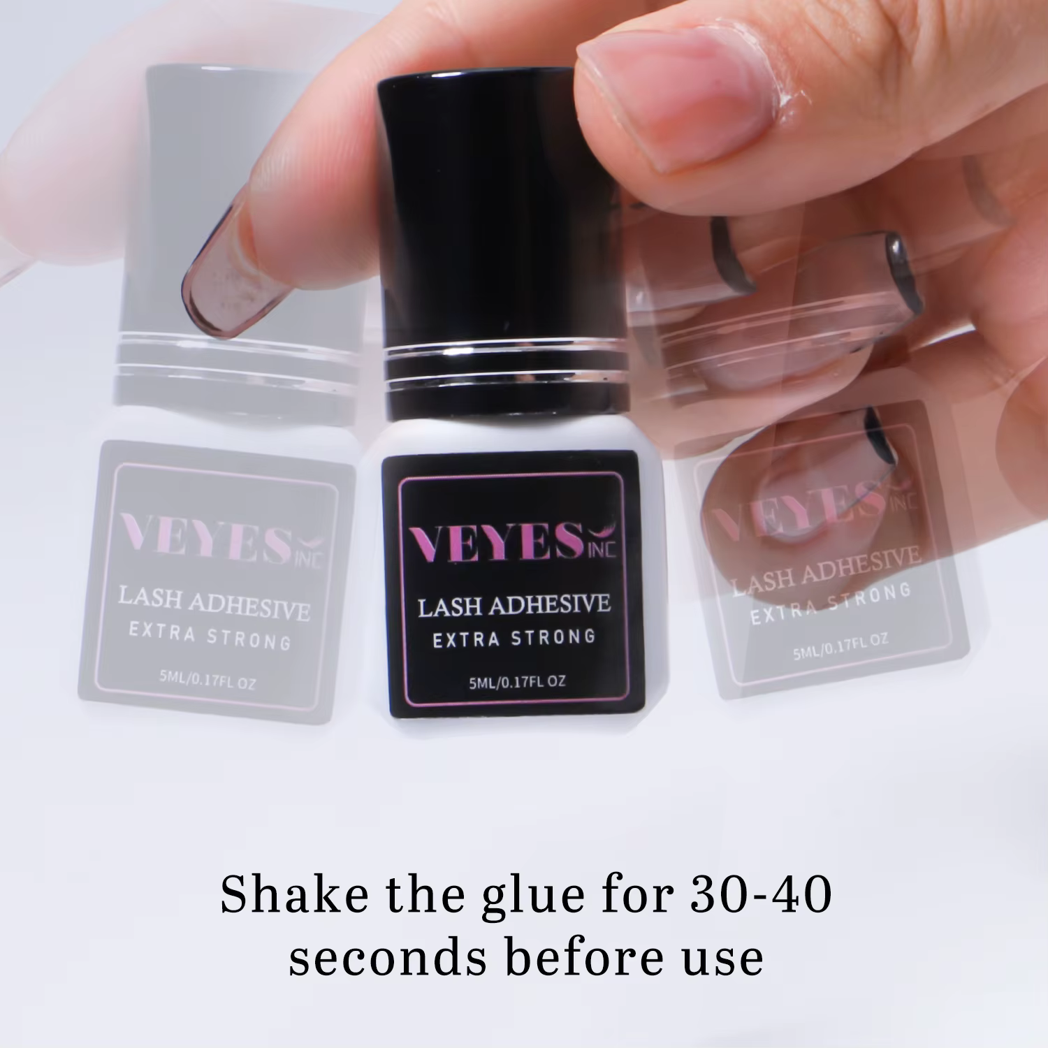 Veyes Inc – colle pour Extensions de cils, 5ml, 0.5 secondes, séchage rapide, adhésif fort pour cils