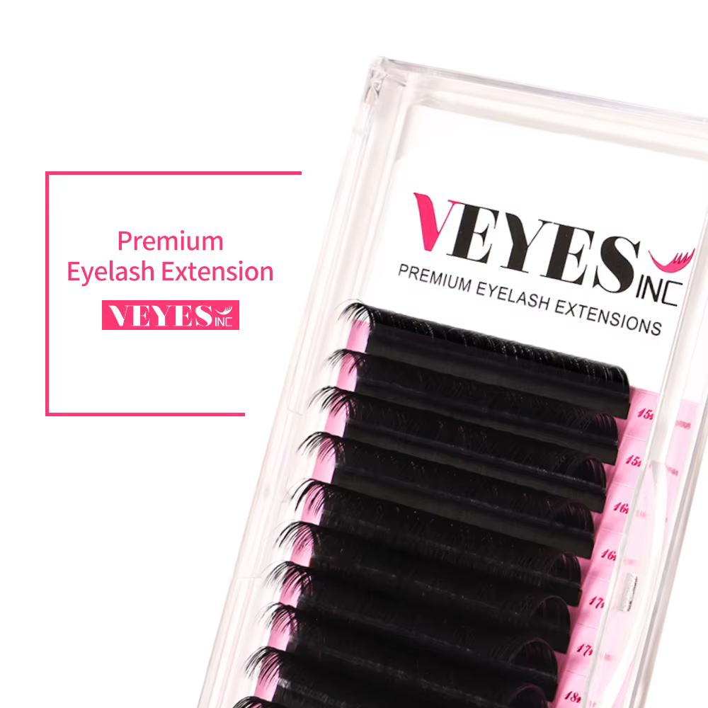 Veyes – Extensions de cils individuels en Faux vison, 5 étuis/Lot, cils professionnels classiques do