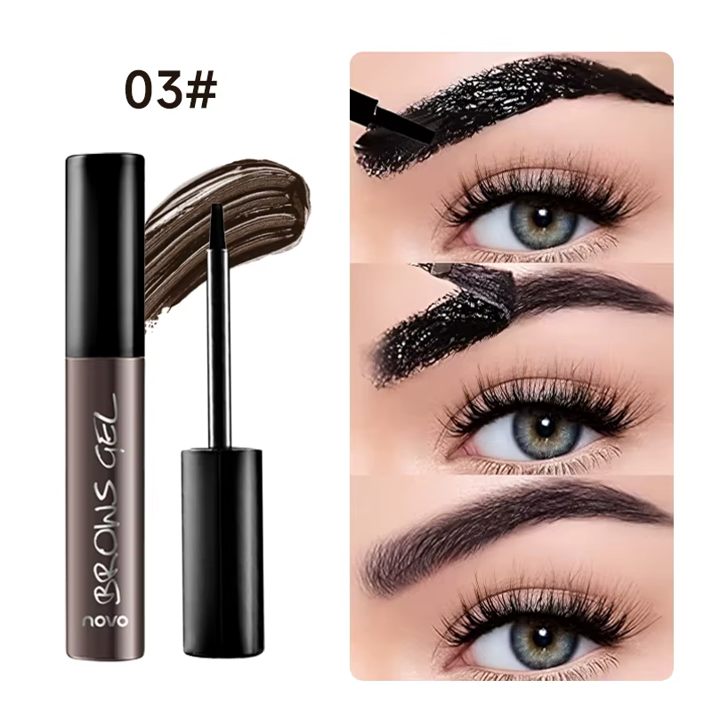 Gel teinté pour sourcils longue durée, imperméable, semi-permanent, transfert à séchage rapide, crèm
