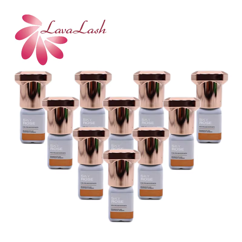 HI SKY-Colle rose pour extensions de cils, séchage rapide, faux cils d'origine coréenne, outils de m