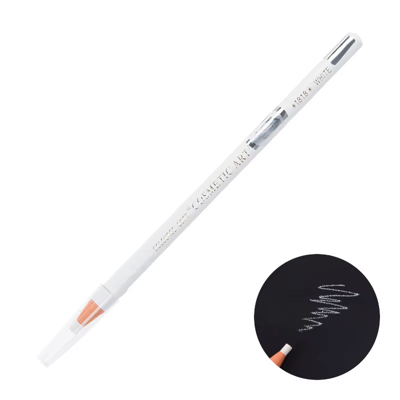 Microblading 1pc crayon à sourcils naturel longue durée 1818 blanc imperméable doux coloré accessoir
