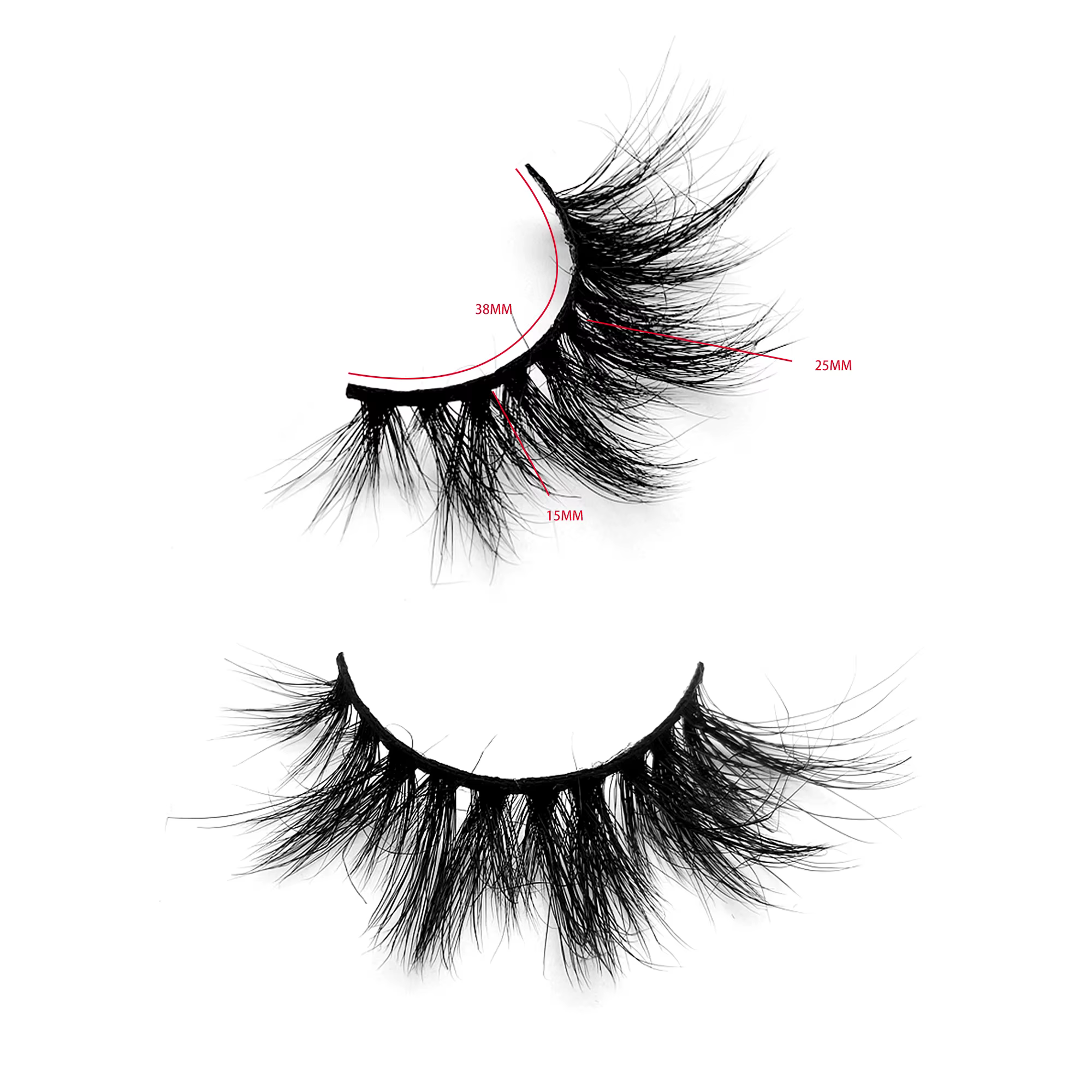 Cils en gros 20/40/50/100 pièces 5D cils de vison cils de vison naturels en gros faux cils maquillag