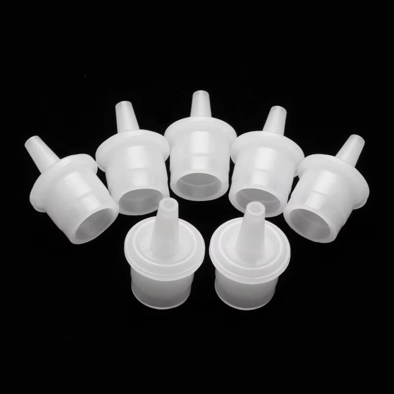 Bouchon de bouteille de colle pour cils, 20 pièces, buse de tasse adhésive, support adhésif, bouchon