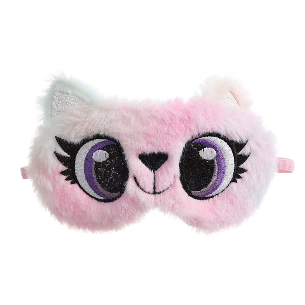 Masque pour les yeux de dessin animé oiseau Panda, repos occultant, sommeil confortable, doux, rembo