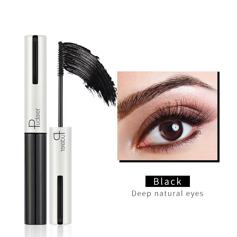 Mascara blanc à la mode, maquillage 4D, naturel soyeux, cils longs, Extension de Mascara imperméable