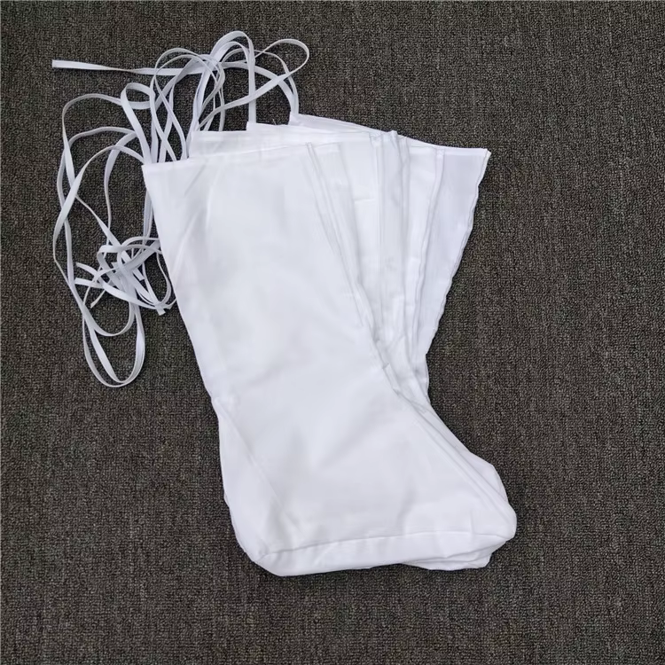 Bas longs en coton Hanfu, accessoires de costume de Kung Fu, chaussettes de prairie chinoise, film T