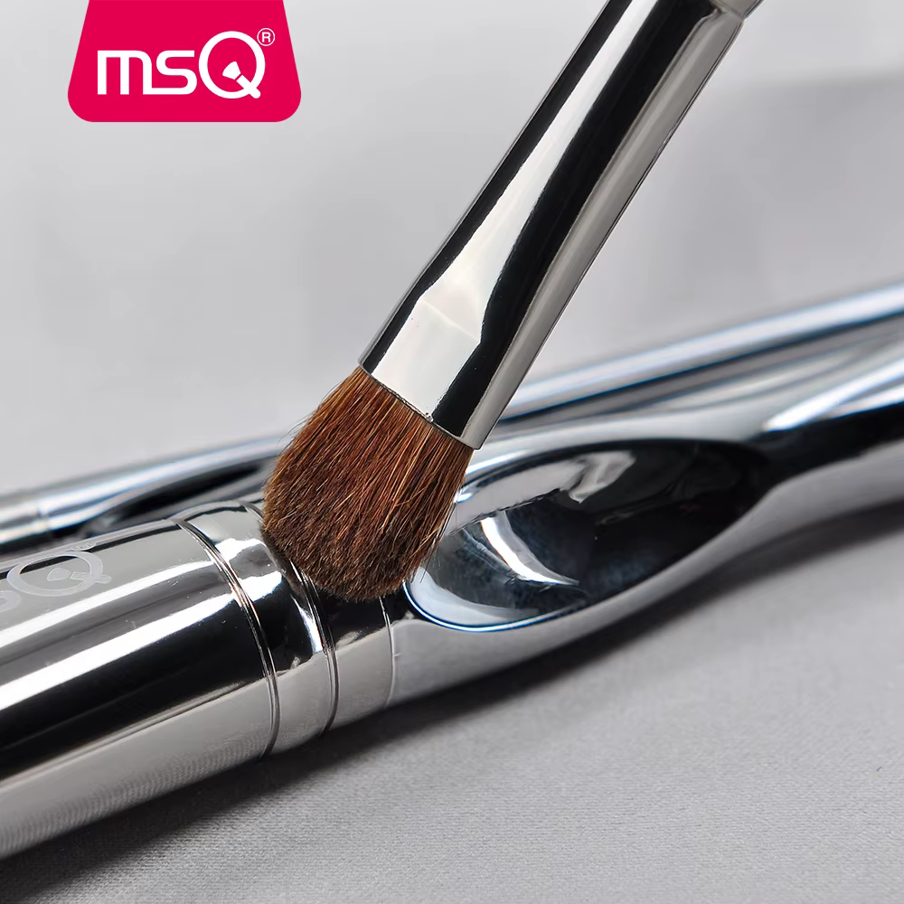MSQ-Ensemble de pinceaux de maquillage professionnels, 11 pièces, pour poudre, fard à barrage classi