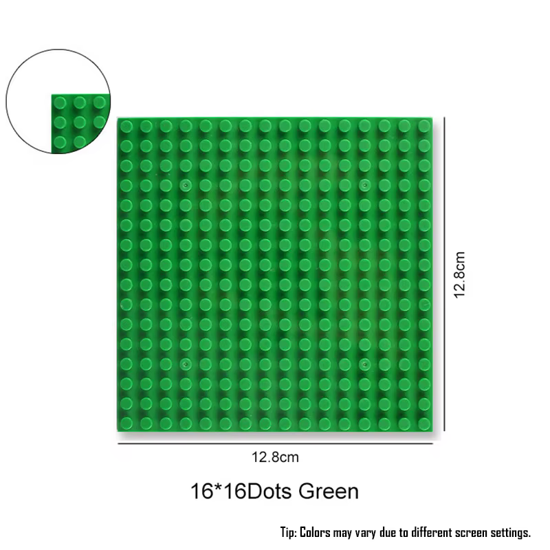 Plaque de Base 32x32 16x32 16x16 points, blocs de construction, plaque de Base en plastique, accesso