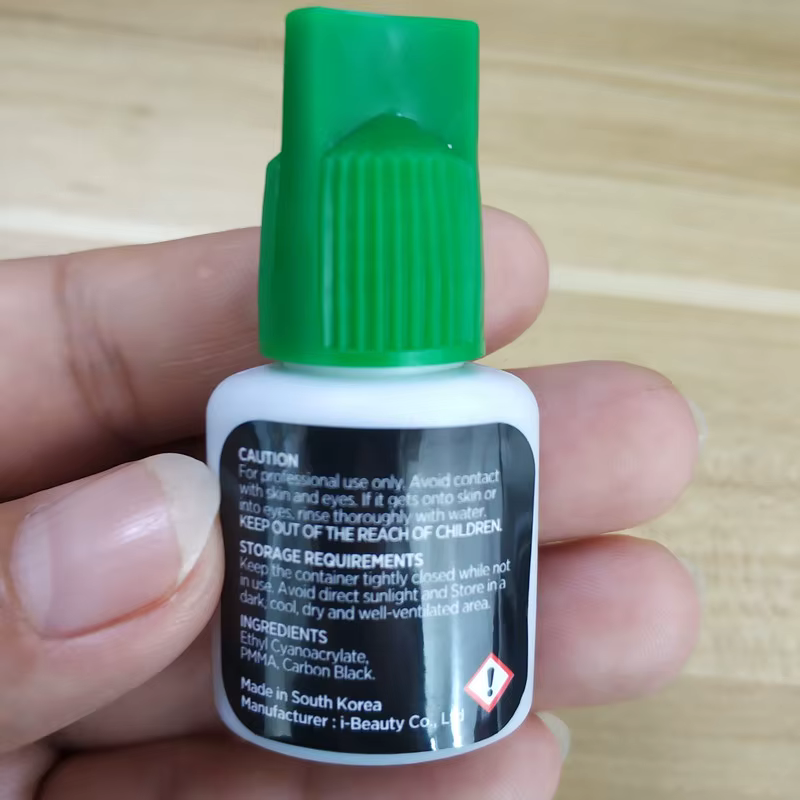 5ml corée IB Ultra super colle pour Extensions de cils rapide noir faux cils adhésif forte colle out