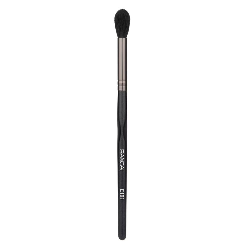 Pinceau de maquillage pour le contour des yeux, poils naturels doux, pinceau à estomper les fards à