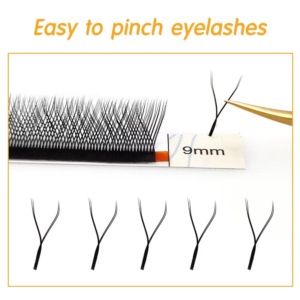 LAKANAKU Cilios YY Extensions de cils 6 plateaux cils 0.07 C D 8-12 mélange YY cils naturel doux pré