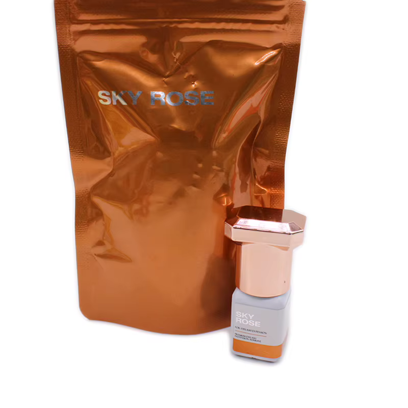 HI SKY-Colle rose pour extensions de cils, séchage rapide, faux cils d'origine coréenne, outils de m