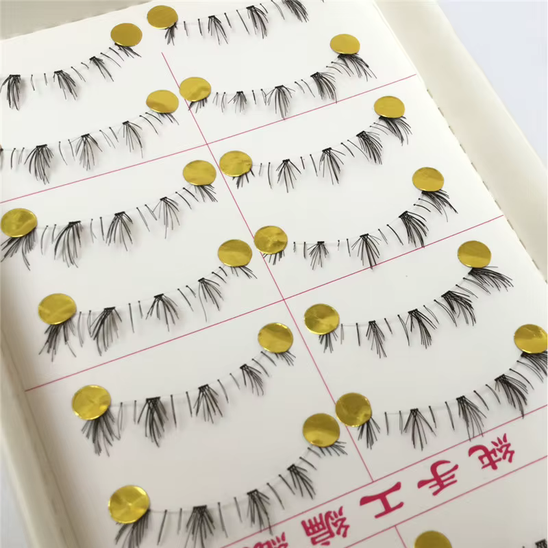 10 paires de cils inférieurs Pack 8 Styles différents sous les cils cils inférieurs doux à la main b