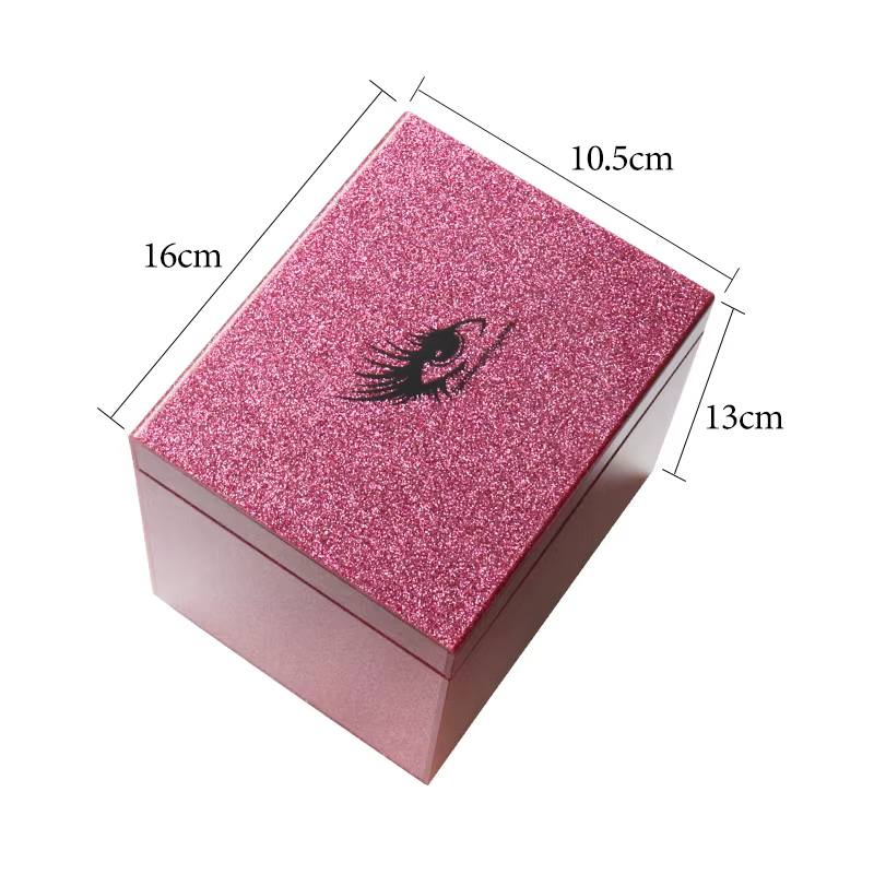 Boîte de Rangement à 5/10 Couches pour Faux-Cils, Palette de Maquillage, Support pour Colle, Outils