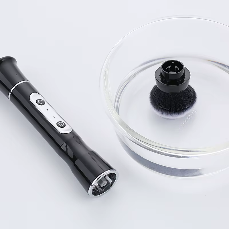 Pinceau de maquillage rotatif automatique, pinceau de maquillage électrique, fard à joues liquide et
