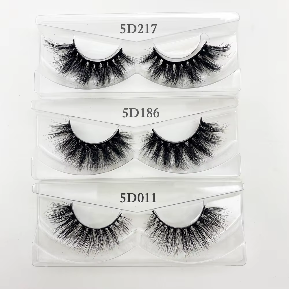 Cils en gros 20/40/50/100 pièces 5D cils de vison cils de vison naturels en gros faux cils maquillag