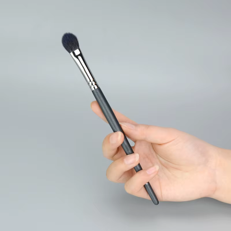 Pinceaux de maquillage pour fard à paupières, poils de chèvre, base d'ombre pour mélange de petits y