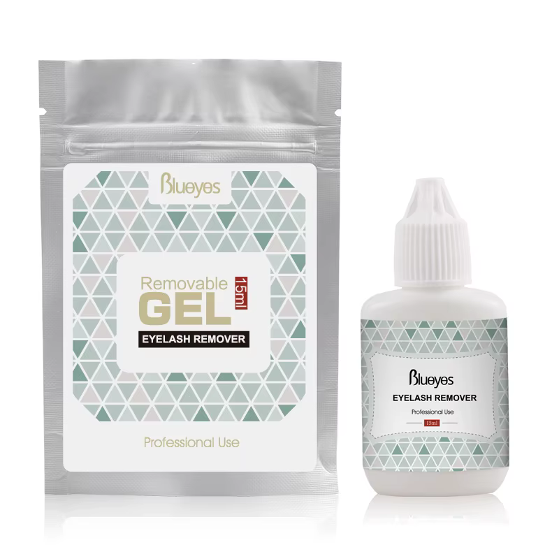 Blueyes-Gel dissolvant pour colle à cils, 15ml, doux, clair, non irritant, professionnel, greffe de 