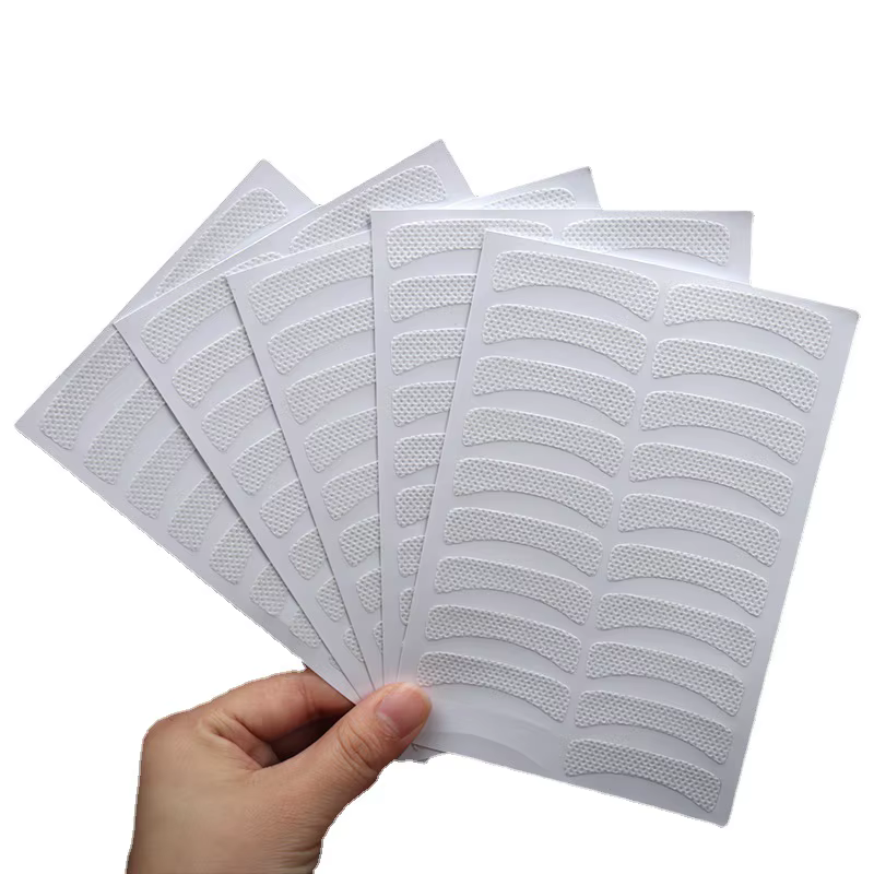 Patchs autocollants en papier pour les yeux, 50 paires, tampons pour extension de cils, ruban adhési