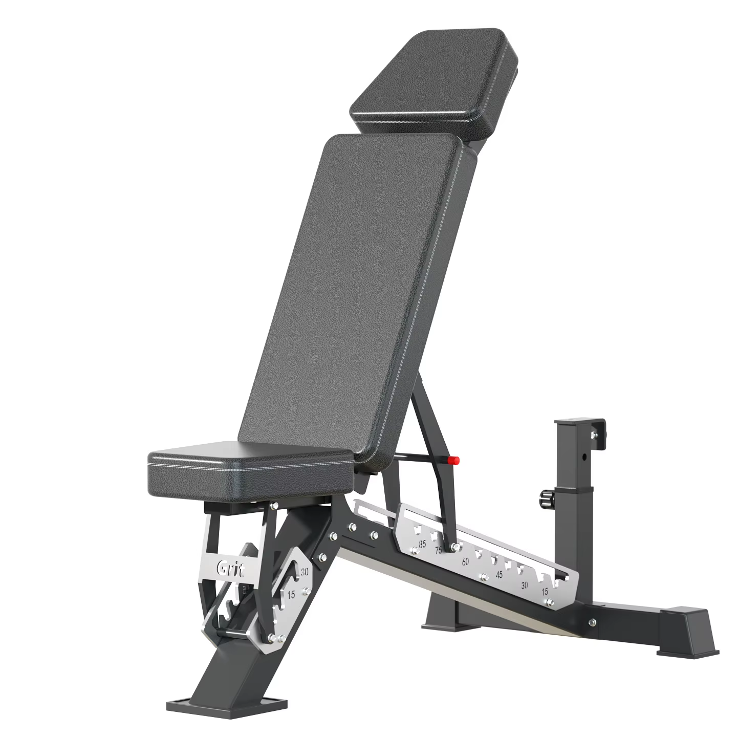 Banc de musculation multifonctionnel réglable et pliable pour haltères, presse à pectoraux, abdomina