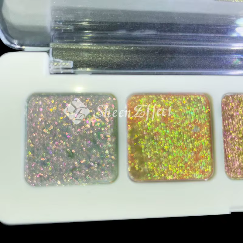 Sheeneffect-Palette de fards à barrage caméléon multichromes, cosmétique, 5 couleurs