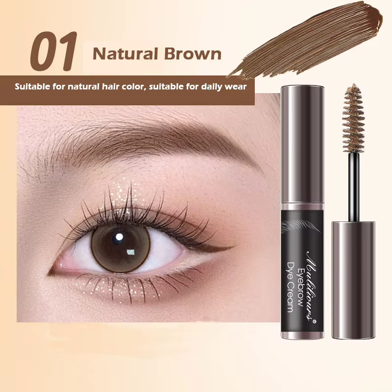 Crème Teintante Sourcils Imperméable 4 Couleurs, Ombre à Sourcils, Outil de Maquillage Beauté, Gel R