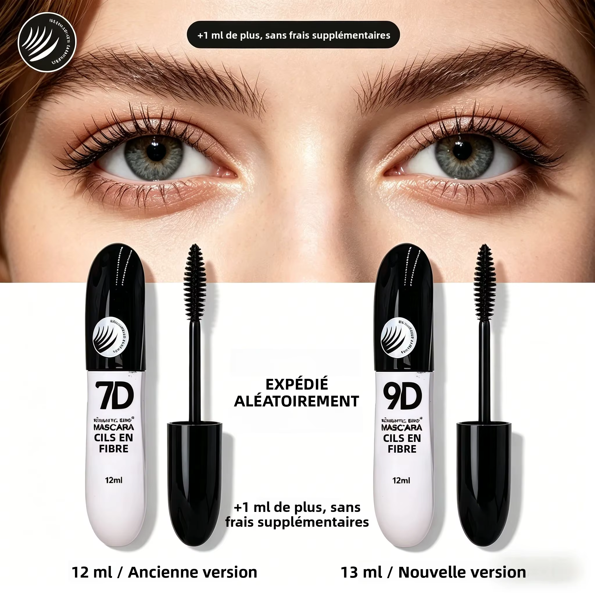 Ensemble de 1/2/3 mascaras en fibres 9D, imperméables, durables, résistants à la sueur, anti-taches,