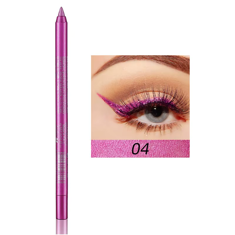 Crayon Eyeliner 17 couleurs, imperméable, longue durée, noir, marron, stylo Gel Eyeliner, fard à pau