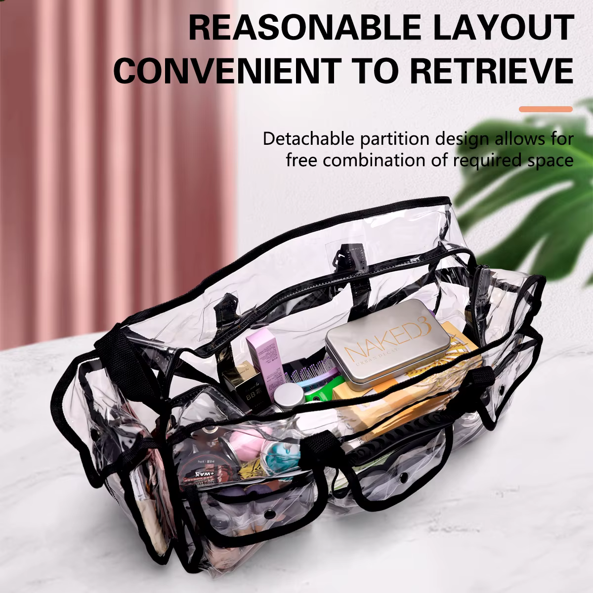 Sacs de maquillage pour femmes, sac à dos pour outils de brosse de maquillage, rangement de coiffure