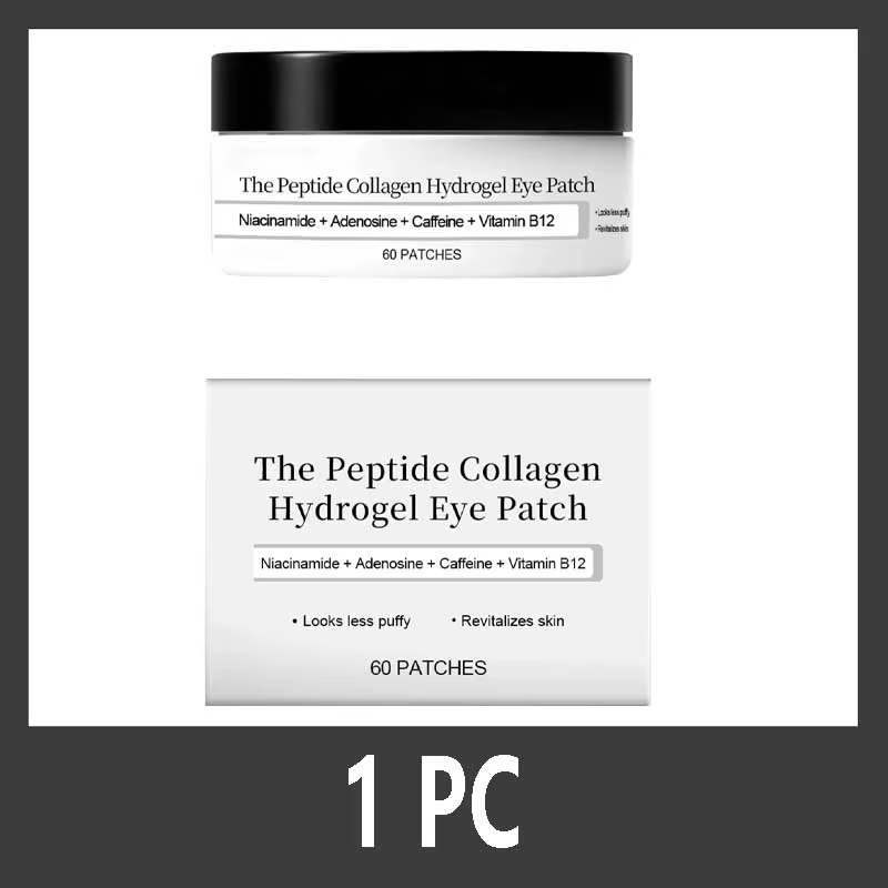 Patchs hydrogel pour les yeux au collagène et aux peptides, réduisent les rides et les cernes, avec 