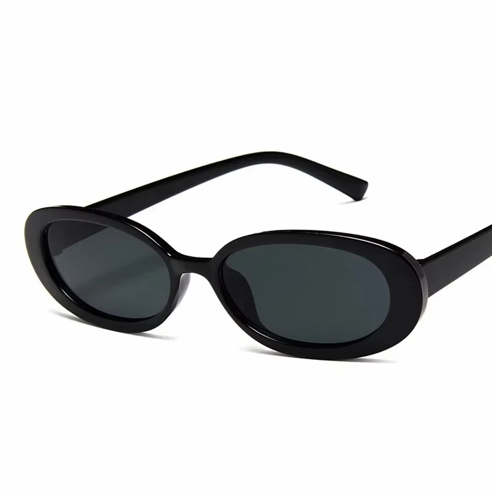 XaYbZc rose rétro lunettes de soleil ovales lunettes de soleil femmes rétro marque concepteur Vintag