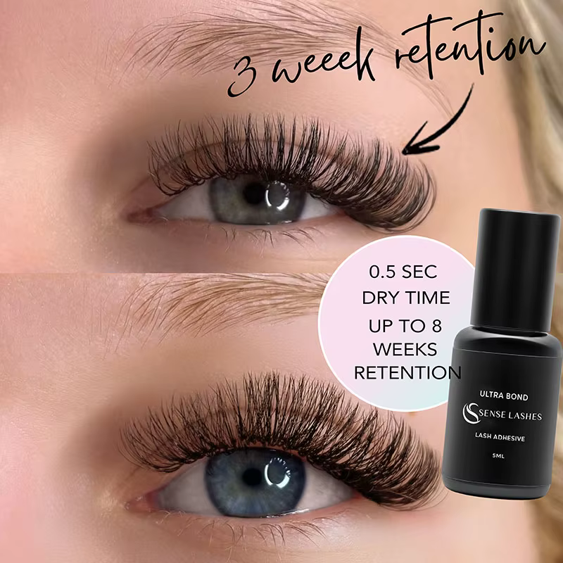 SENSE LASHES 10 bouteilles de colle à cils 5ml adhésif pour cils pegamento de pestañas adhésif exten