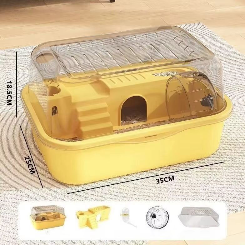 Cage à Hamster anti-mastication, grands accessoires pour Hamster, Cages et habitats, dessus ouvrable