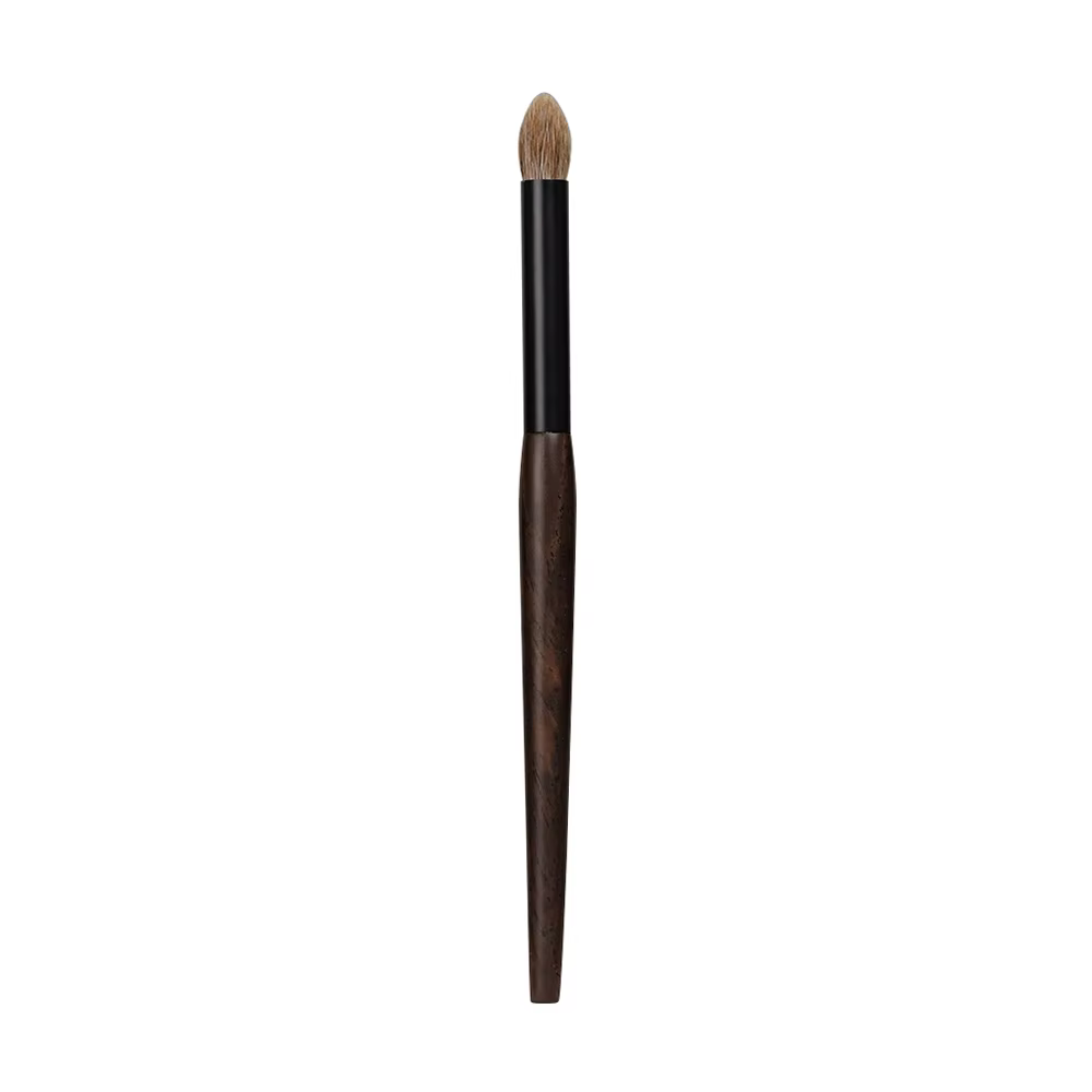 Pinceaux de maquillage professionnels faits à la main en poils de chèvre naturels T123, brosse de mé
