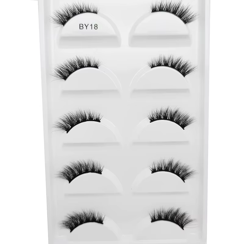 Nouveau 5 paires naturel 3D Faux Cils Maquillage vison Cils Faux Cils Faux Cils Maquillage beauté Ma