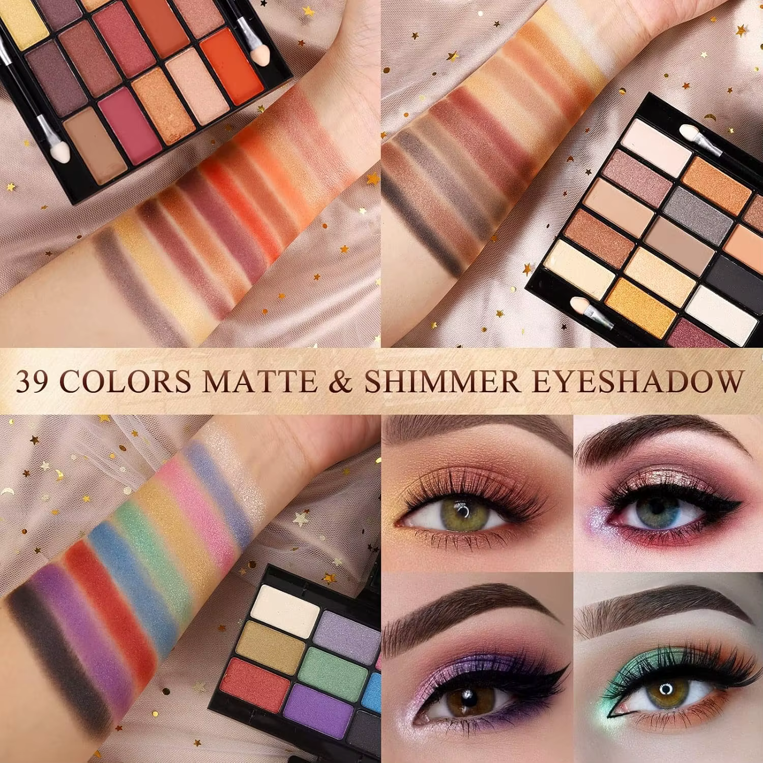 Maquillage professionnel Color Spirit - Ensemble complet pour les artistes et les amateurs de beauté