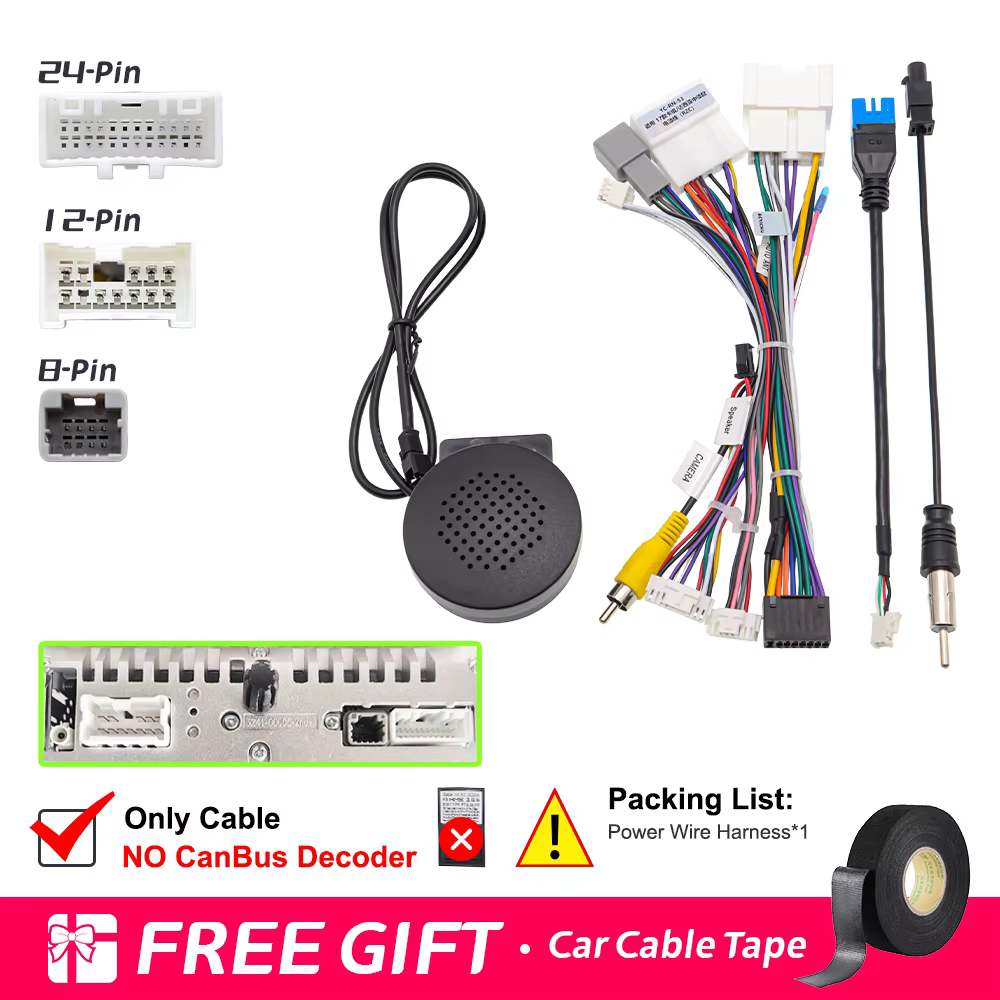 Décodeur Canbus Raise pour Renault Captur 2015-2020, Connecteur Radio Android, Faisceau 16 Broches p