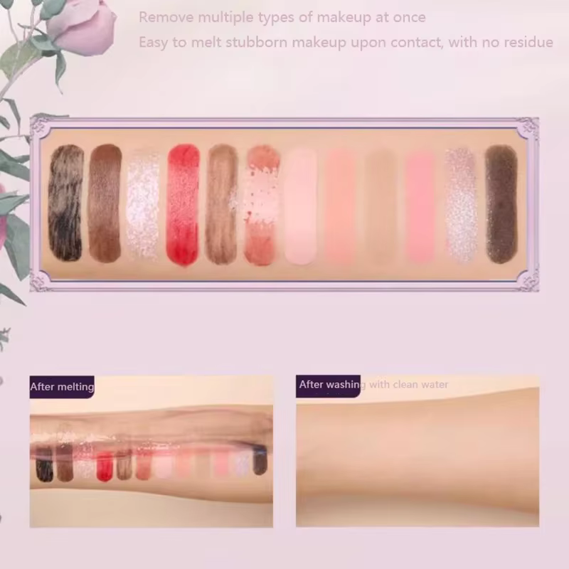 Flower Knows – crème démaquillante pour contes de fées, baume nettoyant Original pour les yeux et le