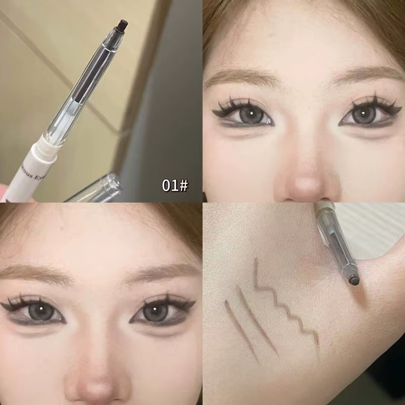 Stylo Eyeliner Gel marron chocolat, 5 couleurs, Eyeliner Gel imperméable longue durée, Latte café ma