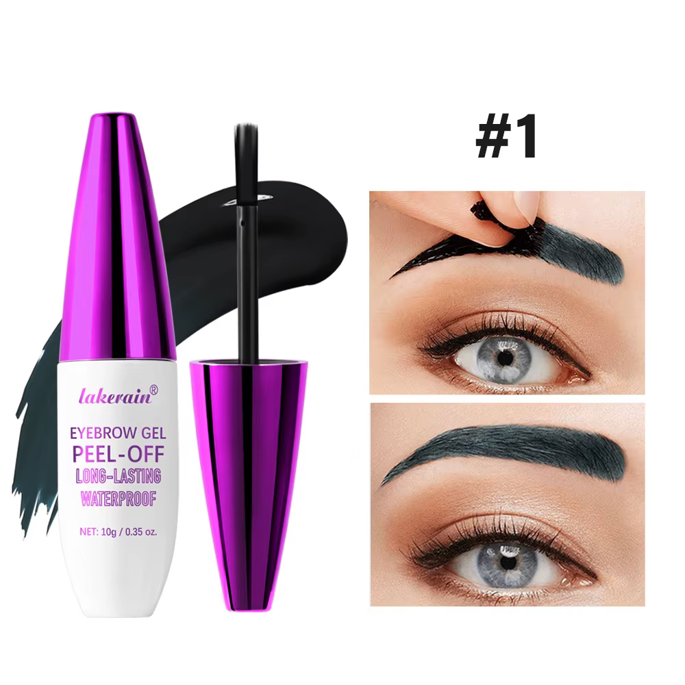 Teinte gel pour sourcils, 4 couleurs, imperméable, pour tatouage, anti-taches, résistant à la sueur,