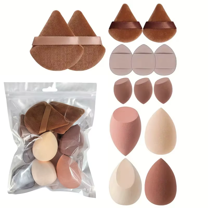 Éponge de maquillage pour femmes, mélangeur cosmétique, œuf de beauté, fond de teint, bouffante de p