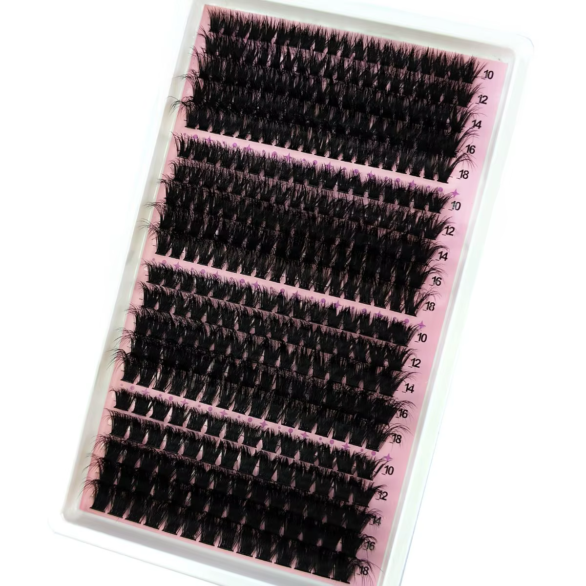 340/390 pièces 40D-160D mélange 5D moelleux cils individuels grappes Extensions faux cils bricolage