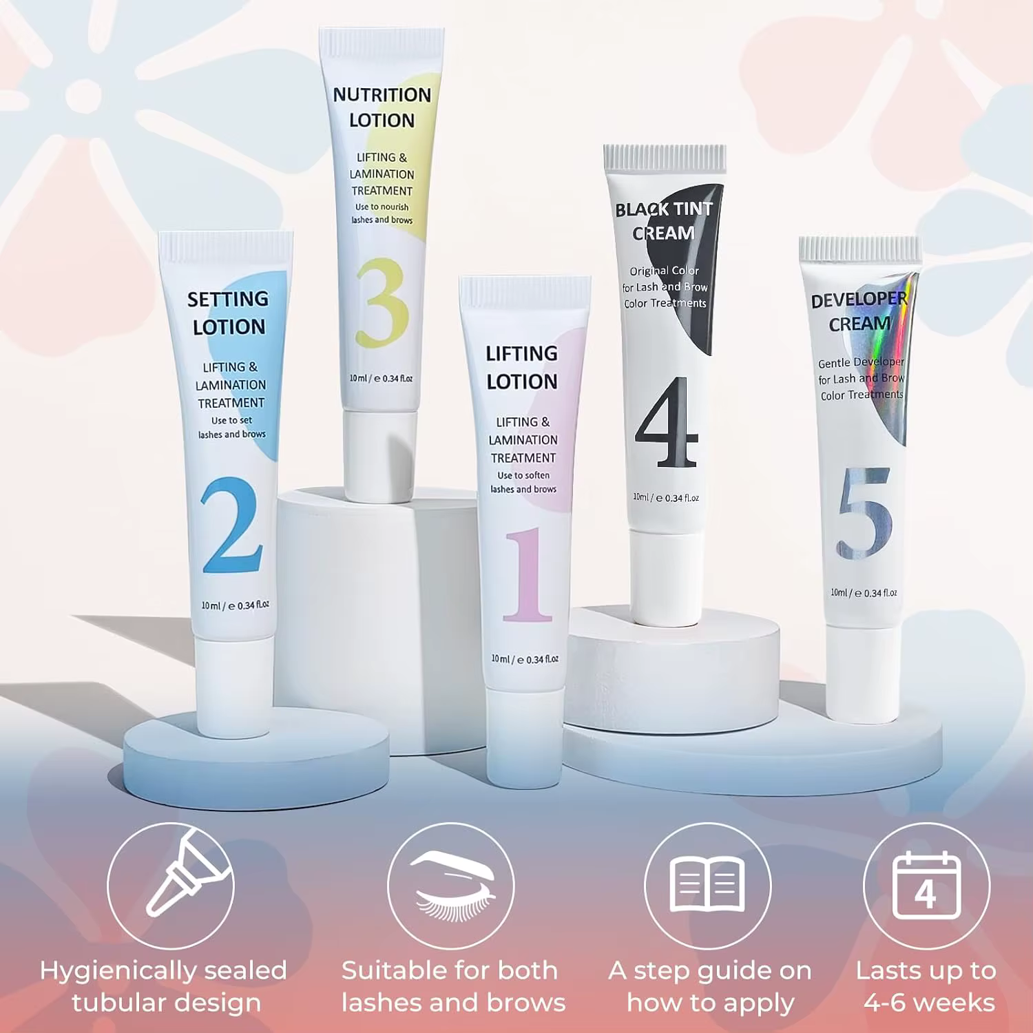 Kit de rehaussement et teinture cils et sourcils PERMANIA – Fixation permanente pour cils et sourcil