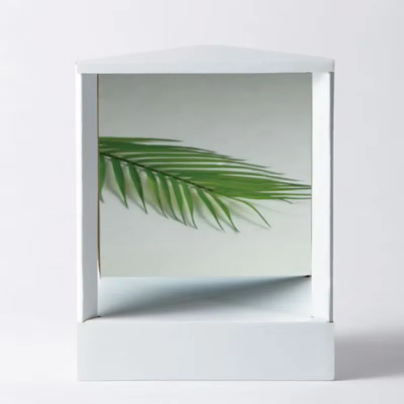 Miroir de Maquillage Carré Non Inversé, Table Portable, Maison, Dortoir, Vous dans les Yeux des Autr