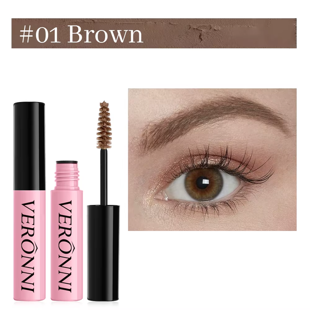 Eyeblogging Mascara Crème coiffante pour femme, Maquillage imperméable 3D, vaccage rapide, Sculpte l