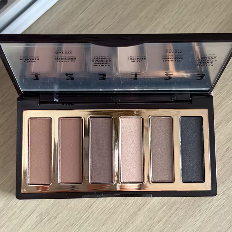 Meilleures ventes de la marque CT - Palette de fards à paupières 6 couleurs 8,2g - Finition mate et 