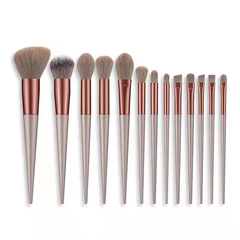 Ensemble de pinceaux de maquillage doux et moelleux, 13 pièces, pour fond de teint, Blush, poudre, f