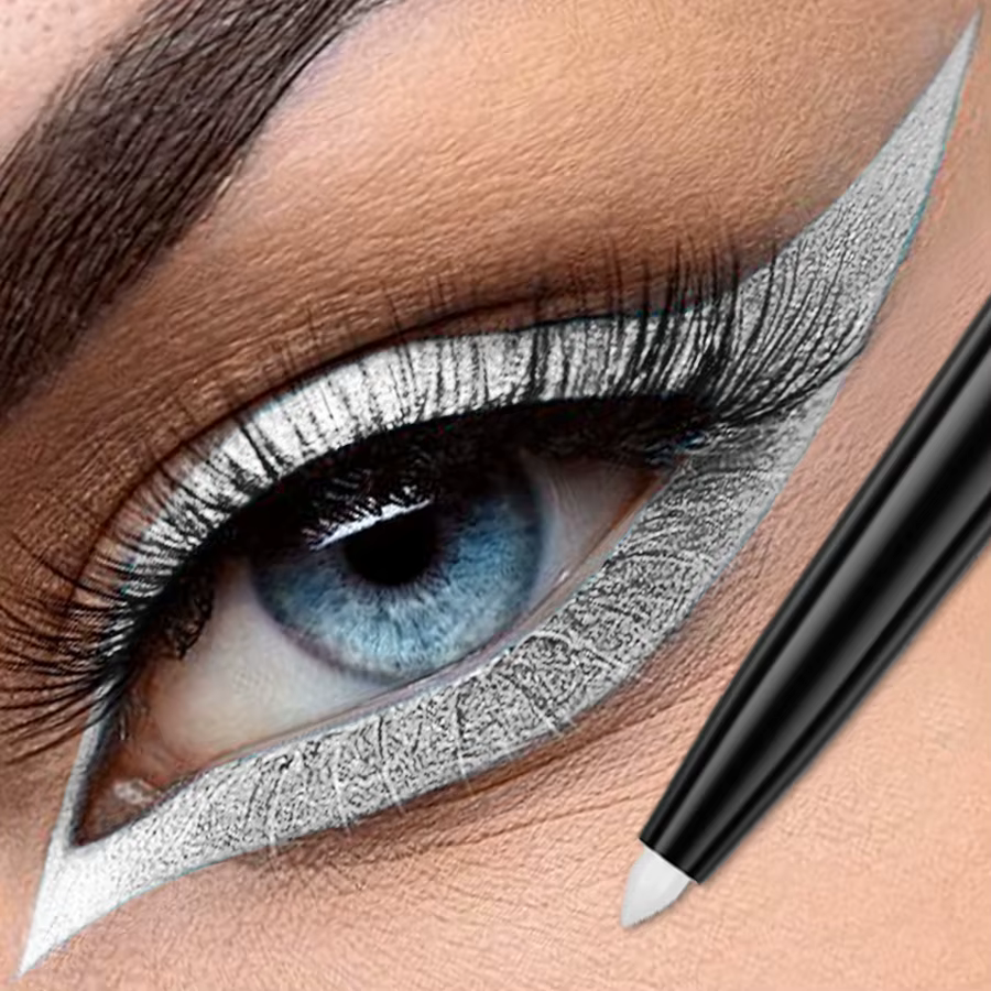 Stylo Eyeliner coloré, 1 pièce, bâton Eyeliner métallique à paillettes nacrées et scintillantes, lon